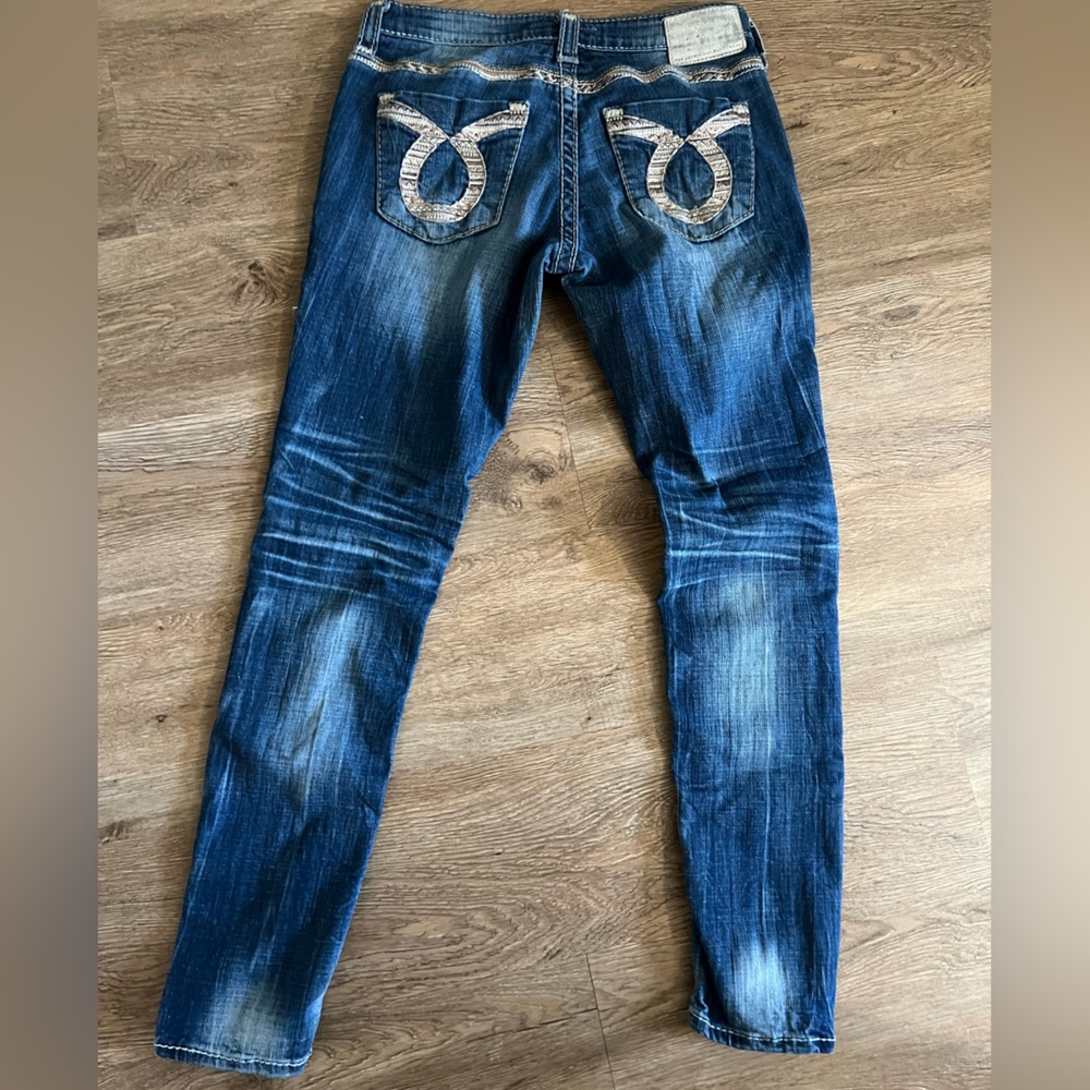 Big Star Women's Skinny Jeans - Medium Blue